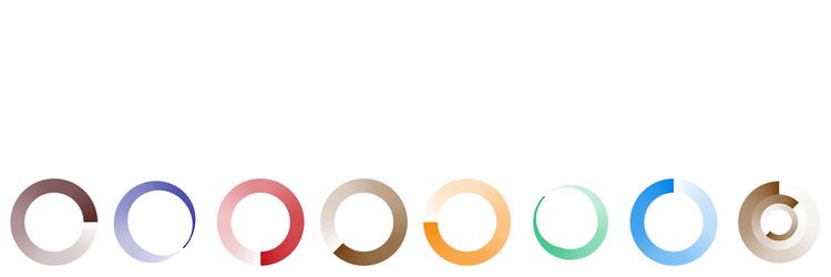 circle preloader buffer shape circular progress vector image