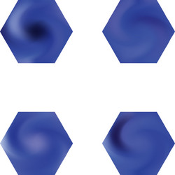 chromatic backdrop with form a shape vector image