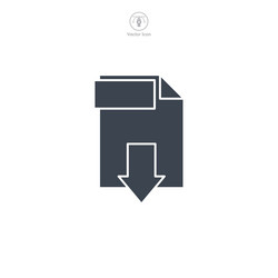 document pdf format file icon symbol isolated vector image