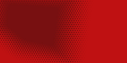 geometric abstract hexagon two color background vector image