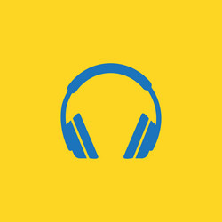 Headphone Icon Vector Image