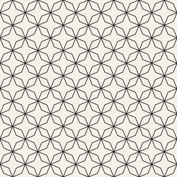 seamless pattern repeating geometric elements vector image