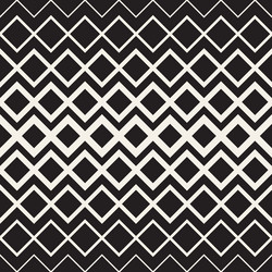 seamless pattern repeating geometric elements vector image