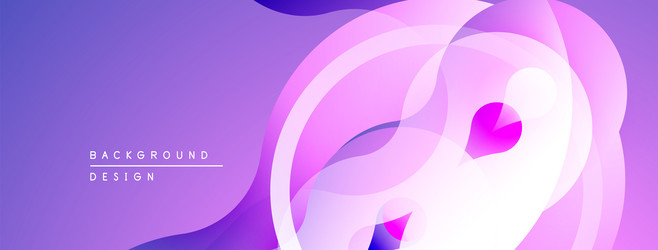 abstract purple design features flowing shapes vector image