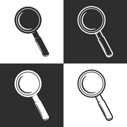 magnifying glass vector