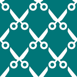 scissors web icon flat design seamless pattern vector