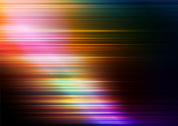 abstract speed lines with colorful background vector image