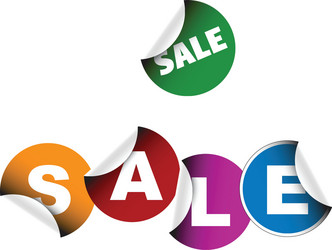 Sale Labels and Stickers Vector Image