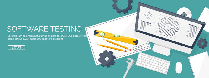 engineering and architecture vector image