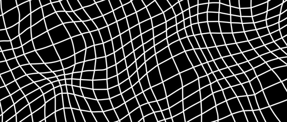 Distorted outline wireframe background abstract vector