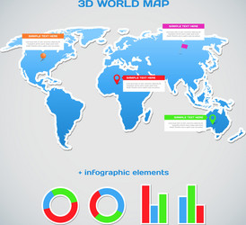 Infographics elements Royalty Free Vector Image