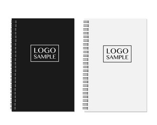 Notebook Set - Realistic Collection vector image