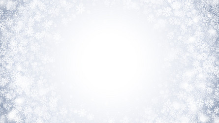 Winter swirling snow effect with bright white vector