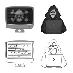 Isolated object of virus and secure symbol vector