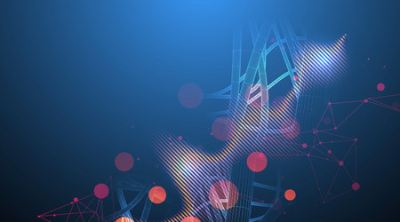 abstract background with a wireframe dynamic vector image