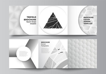 minimal editable layout square format vector image