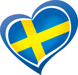 Sweden Flag Symbol Vector Image