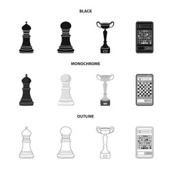 Isolated object checkmate and thin symbol set vector