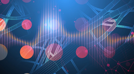 abstract background with a wireframe dynamic vector image