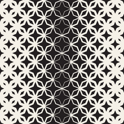 seamless pattern repeating geometric elements vector image