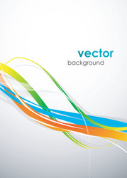 Dynamic Color Gradient Background vector image