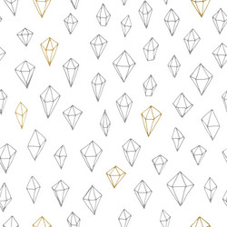 seamless triangle pattern vector image