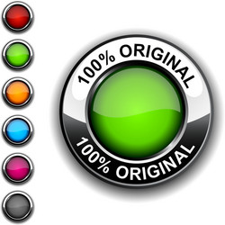 100 original button vector