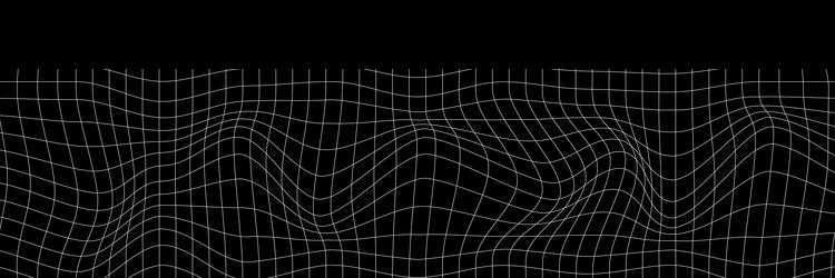 Abstract distorted grid vector