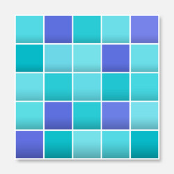 colorful squares background frame block soft vector image
