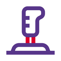 joystick or game controller device for moving vector image