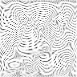 Abstract Wave Particle Surface vector image