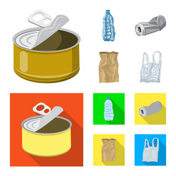 design dump and sort logo set vector image