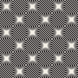 seamless pattern repeating geometric elements vector image