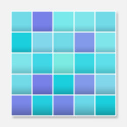 colorful squares background frame block soft vector image