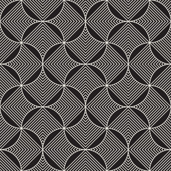 seamless pattern repeating geometric elements vector image