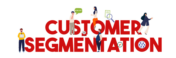 Market segmentation method various attribute vector