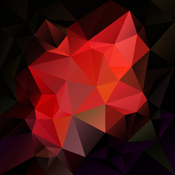 dark red abstract polygon triangular pattern vector