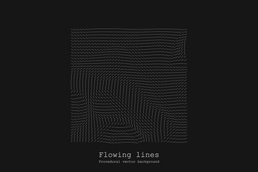 abstract line matrix pattern noise flow dynamic vector image
