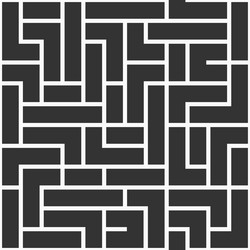 seamless pattern with square and rectangle vector image