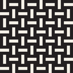 seamless pattern repeating geometric elements vector image