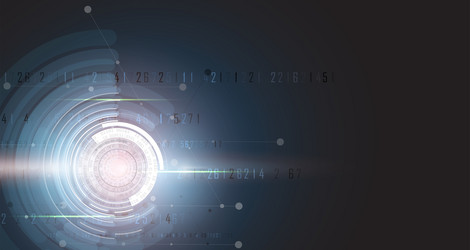abstract futuristic fade computer technology vector image