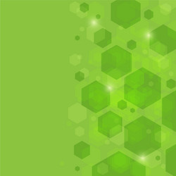 Abstract Geometric Hexagon Background vector image