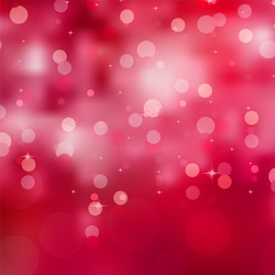 Red Bokeh Abstract Background vector image