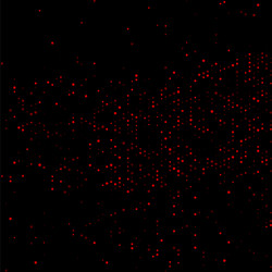 dark red multi color and dots backdrop vector image