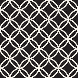 seamless pattern repeating geometric elements vector image