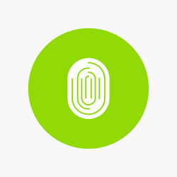 fingerprint identity recognition scan scanner vector image
