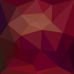 low polygon triangle pattern abstract red color vector