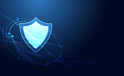 abstract background digital concept cybersecurity vector image