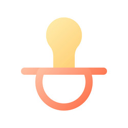babysitting pixel perfect flat gradient color ui vector image