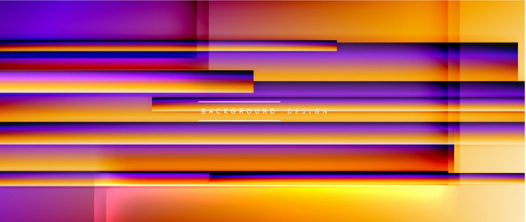 dynamic lines on fluid color gradient trendy vector image